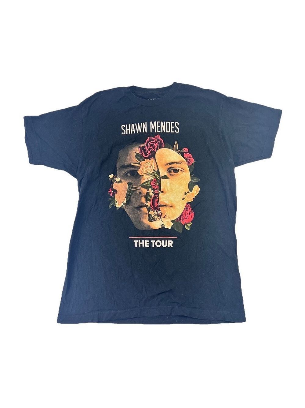 Shawn Mendes The Tour 2019 Concert Shirt Large Black Music Event Festival Adult